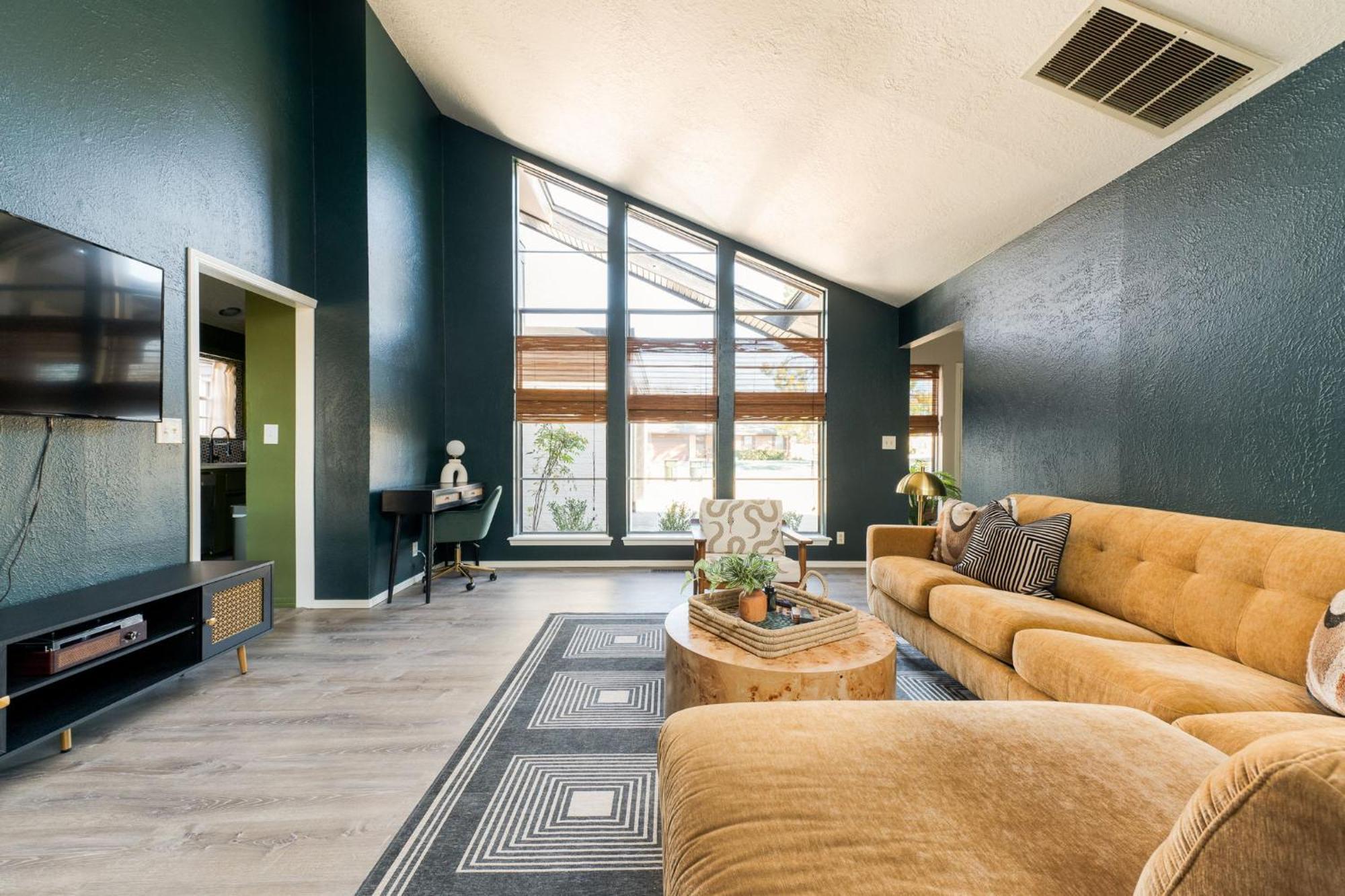 Norman Retreat - Mins To Ou Fire Pit 3Bd Villa Bagian luar foto